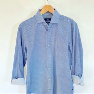 HUGO BOSS Slim Fit Button Down Casual Dress Shirt